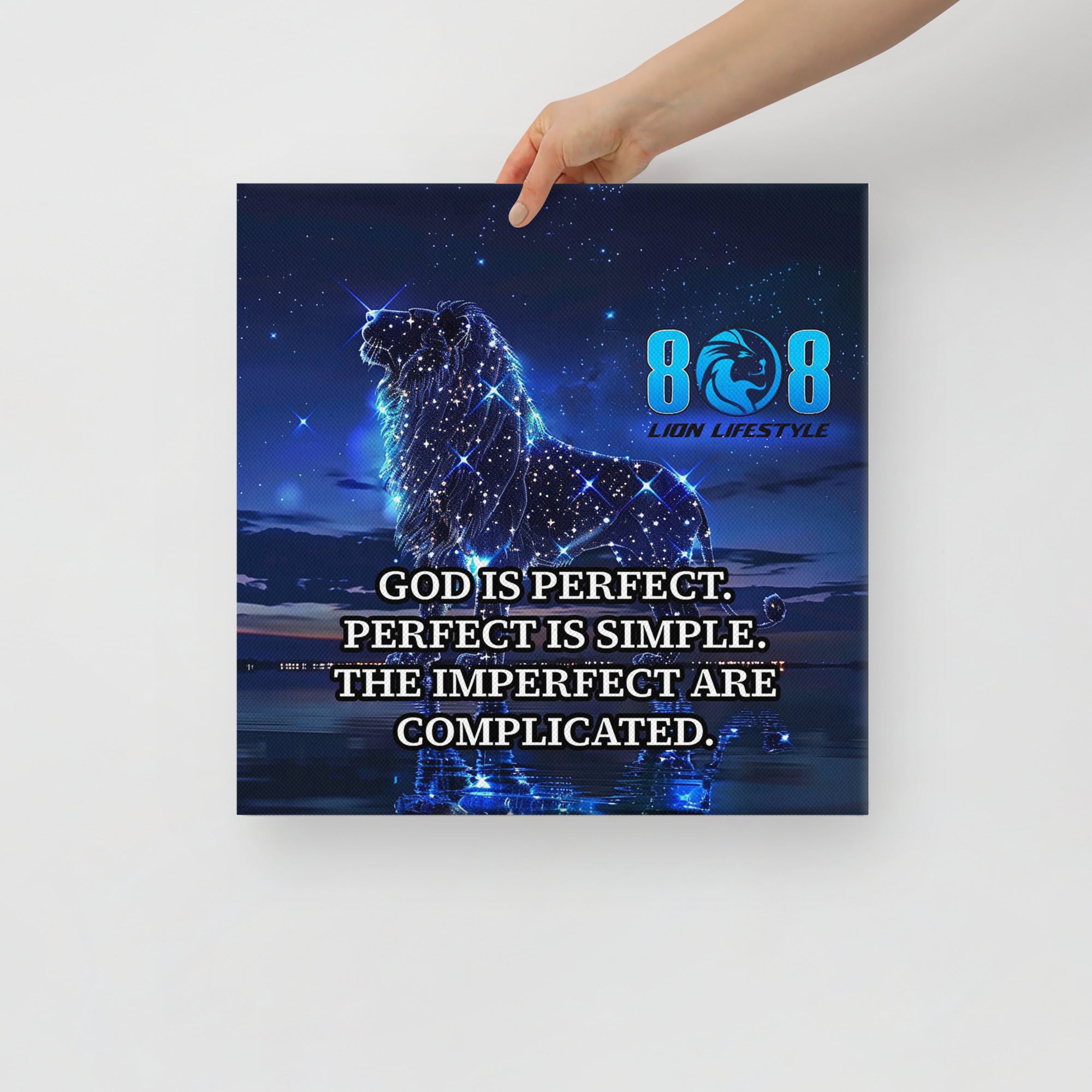 Celebrate truth with the God Is Perfect Canvas, a daily reminder of divine simplicity. This elegant God Is Perfect Inspirational Canvas Wall Art uplifts any room, while each Christian God Is Perfect Canvas Print radiates peace and faith. Embrace clarity through Divine Perfection Motivational Canvas Decor and cherish grace with Perfect Simplicity Faith-Based Canvas Art. Add to cart today!