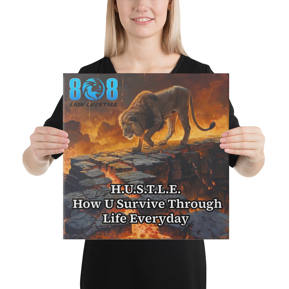 Ignite your drive with the HUSTLE Canvas, a bold reminder that success is built daily. This Hustle Motivation Quote Canvas Wall Art fuels ambition and resilience. Perfect for entrepreneurs, the Entrepreneur Grind Hustle Inspirational Canvas Print embodies perseverance. Showcase determination with Hard Work and Dedication Motivational Canvas Decor and stay inspired through the Daily Hustle Mindset Motivational Canvas Wall Art. Push forward—Add to cart today!