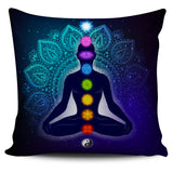 7-Chakra Harmony Pillow Cover