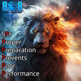 The 5Ps Car Magnet turns every drive into a reminder of excellence. This Proper preparation car magnet reinforces focus and discipline, shaping a powerful Performance mindset car magnet for daily execution. Designed as a bold Success principles vehicle magnet, it serves as a constant Discipline reminder car magnet to help you perform at your best, every day. Add to cart now and drive prepared.