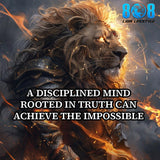 Build unstoppable focus with the Disciplined Mind Sticker, a daily reminder that truth-rooted discipline unlocks peak performance. This Mental discipline success sticker fuels clarity and consistency, reinforcing a Truth driven mindset motivation sticker philosophy. Designed as an Unbreakable focus daily reminder sticker, it sharpens execution and strengthens willpower through Mind mastery performance sticker energy. Train the mind. Win the day. Add to cart