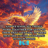 Strengthen your spirit daily with the Together For Good Sticker, a bold declaration of Romans 8:28 truth. This Romans 8:28 Bible verse sticker serves as a Christian faith encouragement sticker and God’s purpose inspirational sticker for your workspace. Designed as a powerful Scripture promise laptop sticker, it reminds you that every season serves His plan. Walk in confidence—Add to cart now.