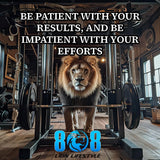 Win the long game with the Patient & Impatient Sticker, a bold reminder to stay calm about results and relentless in effort. This Patience with results motivation sticker reinforces discipline, while the Effort over outcome mindset sticker sharpens focus. Designed as a Delayed gratification quote sticker and Consistency builds success decal, it fuels daily progress. Stay driven—Add to cart now.