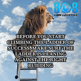 Achieve success with intention using the Ladder Of Success Car Magnet, a powerful reminder to choose direction before effort. This Direction before action car magnet reinforces focus through its Purpose driven success vehicle magnet message. Featuring a Clarity before success quote car magnet and Intentional living motivation magnet design, it keeps your goals aligned on every drive. Add to cart