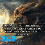 Move forward despite fear with the Courage Car Magnet, a reminder that bravery is action, not comfort. This Fearless action motivation car magnet empowers you as a Bravery over fear vehicle magnet. Featuring a Do it scared quote car magnet and Bold decision mindset magnet, it keeps you choosing growth, confidence, and progress every time you drive. Add to cart