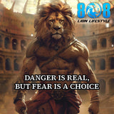 Take command of your mindset with the Danger vs Fear Sticker, a bold reminder that while danger exists, fear is optional. This Fear is a choice quote sticker sharpens awareness, while the Control your fear motivational sticker builds resilience. Designed as a Mental toughness mindset decal and Stay calm under pressure sticker, it keeps you steady. Choose courage—Add to cart now.