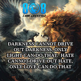 Spread hope wherever you drive with the Light & Love Car Magnet, a powerful reminder that love always wins. This Love over hate message car magnet shines as a Light conquers darkness vehicle magnet. Designed with a Choose love daily motivation magnet message and Peace and compassion quote car magnet purpose, it turns every journey into a stand for unity, kindness, and light. Add to cart