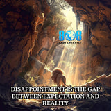 Shift your perspective with the What Is Disappointment Sticker, a bold reminder that growth begins when expectations meet reality. This Expectations vs reality quote sticker builds awareness, while the Emotional resilience motivational sticker strengthens character. Designed as an Adjust your expectations decal and Growth through setbacks reminder sticker, it turns frustration into fuel. Grow wiser daily—Add to cart now.