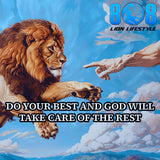 Live with peace and purpose using the Do Your Best Car Magnet, a daily reminder to act in faith. This Faith over worry motivation sticker encourages calm effort, while the Trust God daily reminder sticker reinforces surrender. Designed to uplift, the Do your part let God handle rest sticker and Christian encouragement vehicle sticker inspire confidence beyond control. Do your best—God handles the rest. Add to cart