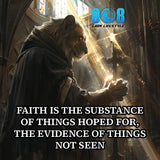 Anchor your belief daily with the What Is Faith Car Magnet, a powerful reminder of spiritual truth. This Faith is the substance car magnet reflects confidence beyond circumstance. Featuring the Evidence of things not seen car magnet message, this Biblical faith definition vehicle magnet inspired by a Hebrews eleven one inspirational car magnet keeps conviction visible on every drive—Add to cart.