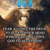 Protect your mindset daily with the God's Access Car Magnet, a powerful reminder of spiritual authority. This Faith over fear God access car magnet exposes how fear distracts, while truth restores focus. Designed as a Fear opens the mind inspirational car magnet, it reinforces strength through a Faith invites God motivational vehicle magnet and equips believers with a bold Spiritual warfare mindset car magnet—Add to cart.
