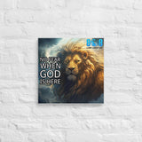Fearless Mindset Motivational Wall Art