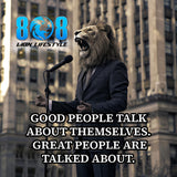 Lead by example with the Great People Car Magnet, a bold reminder that true impact speaks for itself. This Great people are talked about car magnet honors action over noise. Designed as a Humility creates greatness motivational car magnet, it reinforces truth through an Actions speak louder than words vehicle magnet and elevates values with a Character over ego inspirational car magnet—Add to cart.