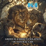 Unlawful Greed Canvas