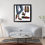 Chakra Splatter Slip Spiritual shoes
