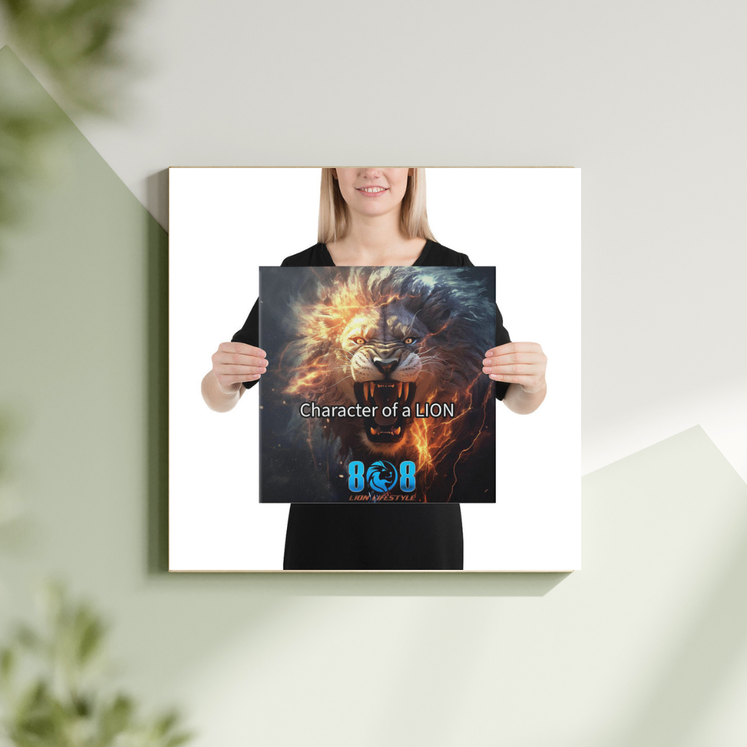 Unleash bold strength with our Character Of A Lion Canvas, a powerful reminder of courage and leadership. Ignite ambition daily with a striking Lion Motivational Canvas Print, or uplift any room with timeless Lion Inspirational Wall Art. Transform your décor with premium Lion Canvas Wall Art, including the regal Majestic Lion Canvas Print that embodies greatness. Lead with pride—Add to cart today!