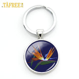 Paradise Flower Keychain