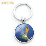 Paradise Flower Keychain