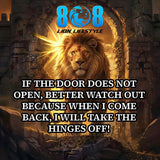 Unleash unstoppable drive with the Hinges Off Sticker—a bold declaration that obstacles won’t hold you back. This Break down barriers motivational sticker and No door can stop me quote sticker ignite fearless action. Designed as a Relentless pursuit mindset sticker and Determination breaks limits reminder sticker, it commands breakthrough energy. Add to cart now and take the hinges off your limits.
