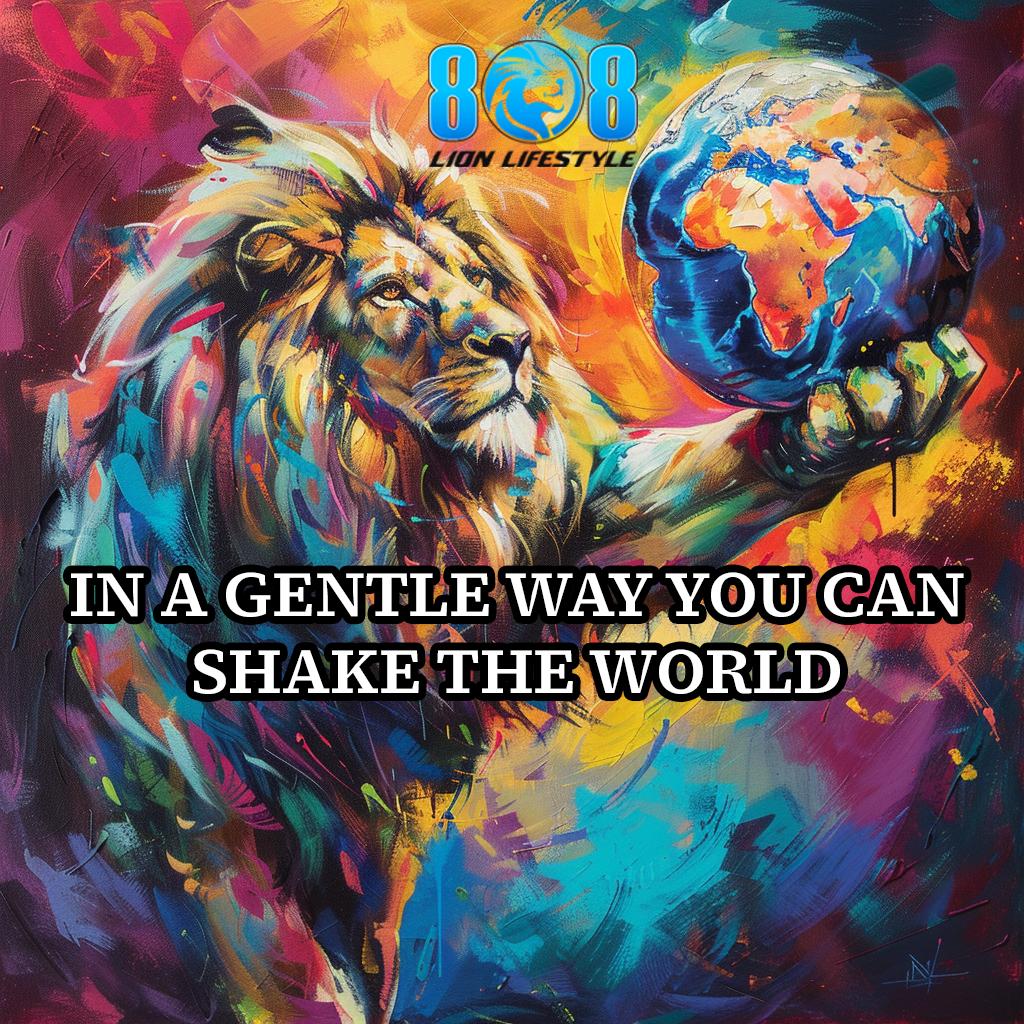 Shake Gently Canvas