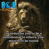Your struggles are shaping your story. The Testimonial Sticker reminds you that every test prepares you to inspire others. This Faith through trials motivational sticker strengthens belief, while the Tested and proven inspirational sticker fuels perseverance. Let this Overcoming adversity quote sticker and Spiritual growth laptop sticker declare your victory daily. Your breakthrough begins now. Add to cart and wear your testimony proudly.