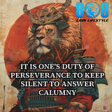 Respond with strength, not noise, using the Answer To Calumny Car Magnet, a reminder that character outlasts accusation. This silence over slander motivational car magnet reinforces composure, while the integrity speaks louder inspirational car magnet affirms truth. Designed as a dignity through restraint vehicle magnet, it empowers calm endurance with perseverance against false accusations car magnet resolve—Add to cart now.