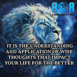 Transform knowledge into results with the Wise Thoughts Sticker, designed for those committed to growth. This Applied wisdom motivational sticker reinforces daily discipline, while the Growth mindset quote sticker keeps your focus sharp. Stay aligned with a Think and act success laptop sticker and Personal development inspirational sticker built for achievers. Upgrade your thinking and execution—Add to cart now.