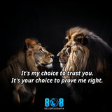 Choice To Trust Canvas