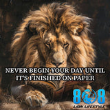 Grind Through Motivational Art Canvas