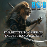 Push past limits with our No Excuses Motivational Wall Art, crafted to fuel determination and discipline. Featuring the bold No Excuses Canvas Print, this piece reminds you that success requires action, not excuses. The It Is Better to Offer No Excuse Quote Canvas delivers timeless wisdom for growth. Perfect for home, office, or as No Excuses Gym Wall Art Canvas, this design motivates every day. Add No Excuses Inspirational Canvas Decor to your space and embrace accountability. Shop now!
