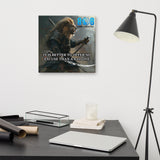 No Excuses Motivational Wall Art