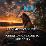 The Redemption Of Time Car Magnet is a daily call to live with intention. This Use time wisely motivation car magnet reinforces focus, while the Time creates value vehicle magnet keeps purpose front and center. Designed as a Purposeful time management reminder magnet, it inspires you to Make every moment count car magnet—redeem your time, create value, and Add to cart now.