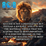 The Journey Of Success Car Magnet reminds you that fulfillment is found in becoming, not arriving. This Success is a journey not destination car magnet keeps perspective clear, while the Who you become matters most vehicle magnet shapes daily choices. Designed as a Growth over achievement motivation magnet, it reinforces a Character built through success reminder magnet on every drive—honor the journey and Add to cart now.