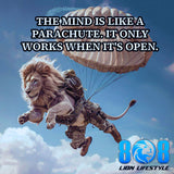 Unlock new possibilities with the Open Mind Coaster, a reminder that growth begins the moment your mind opens. This open mindset coaster encourages curiosity, while the parachute mind drink coaster reinforces mental flexibility. Push past limits with the expand your thinking coaster and stay adaptable through this flexible mindset inspiration coaster. Open your mind—Add to cart now.