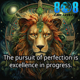 Chase growth on every drive with the Pursuit Of Perfection Car Magnet, a powerful Excellence in progress motivation car magnet that reframes success. This Progress over perfection daily reminder magnet reinforces momentum, while the Continuous improvement mindset vehicle magnet builds consistency. Featuring a Strive for excellence quote car magnet, it keeps you focused on becoming better, not flawless. Add to cart