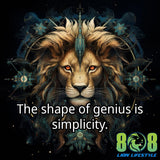 Genius isn’t complexity — it’s clarity. The Shape Of Genius Sticker reminds you that simplicity sharpens power. This Simplicity is genius quote sticker fuels focused thinking, while the Minimalist success mindset decal reinforces discipline. Elevate performance with the Clarity creates power motivational sticker and the Simplify to amplify reminder sticker — add to cart now and unlock focused brilliance today.