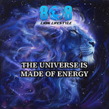 Everything begins with vibration. The Universal Energy Sticker reminds you that reality responds to frequency. This Everything is energy quote sticker reinforces awareness, while the Law of vibration motivational sticker sharpens intention. Elevate consciousness with the Quantum mindset inspirational decal and the Energy flows where focus goes sticker — add to cart now and align your energy today.