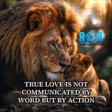 Remind yourself what real love looks like with the True Love Communication Car Magnet. This powerful Love shown through actions car magnet reinforces the truth behind an Actions speak louder than words quote vehicle magnet. Let this Authentic love mindset inspiration car magnet and Relationship values daily reminder magnet guide your actions with intention, integrity, and heart—every single drive. Add to cart