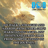 Straight & Narrow Car Magnet keeps your drive aligned with faith and purpose. Walk the straight and narrow Christian car magnet truth through every mile as a Faith guided path inspirational car magnet. This Biblical wisdom daily reminder vehicle magnet reflects integrity, discipline, and trust in God’s plan. Designed as a God led journey motivation car magnet, it centers your heart wherever you go. Add to cart.