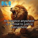 The Threat To Justice Car Magnet carries a powerful message that integrity matters everywhere. This Justice awareness car magnet reminds you to stay alert and principled, while the Stand for justice vehicle magnet encourages courage in everyday choices. Designed as a bold Moral courage reminder magnet, it reinforces values through a timeless Truth and justice car magnet message. Add to cart now and stand for what’s right.