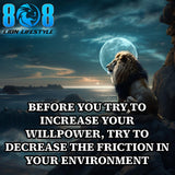 Illusion Of Motivational Art Fear Canvas