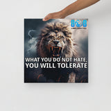 Toleration Awareness Canvas