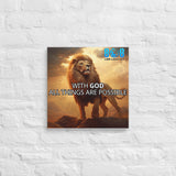 Possibilities With God Canvas