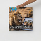 Important Memories Canvas
