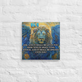 Ask Seek Knock Canvas