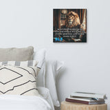 Haters Promote You Art Canvas