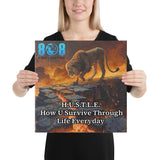 H.U.S.T.L.E. Canvas