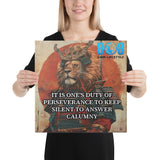 Answer To Calumny Canvas