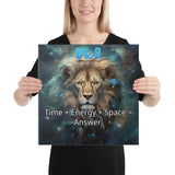 Lion's Answer Canvas
