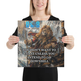Don't Coast Canvas